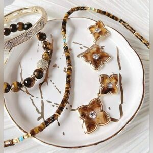 Park Lane Mocha Beaded Necklace Only. Retired! HTF! Fast Shipping